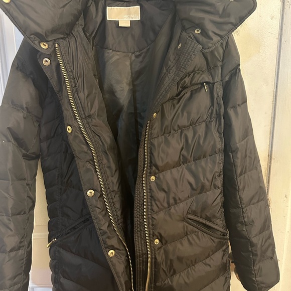 Michael Kors Black Puffer Jacket for Women - Picture 1 of 9
